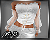 White Corset Top