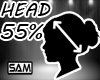 Head Scale 55% M/F