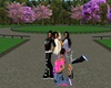 Sisters And Friends Pose