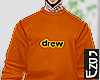 Dre*w orange sweatshirt