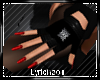 Gloves+Red Nails