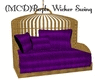 [MCD]Purple Wicker Swing