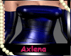 AXL Leather Blue Dress B