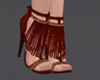 Fringed Boho Heels
