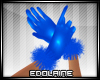 E~ Winter Gloves Blue