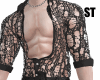 st. 》M Open Shirt B