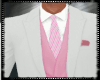 White & Pink Tuxedo