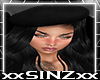 F. Black Beret Womens