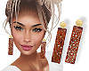 Yumi Red Jade Earr. V.1
