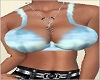 D Baby blue Halter TOP