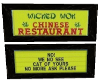 Wicked Wok Sign