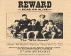 Wild Bunch Wanted Poster