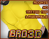 Bro3D Adonis HD Tattoo T