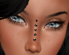 Black Glitter Nose Gems
