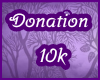 E. Donation Sticker 10k