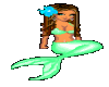 green mermaid
