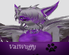 Purple Foxgon Tail Tuft