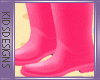 Kids Pink Rain Boots