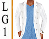 LG1 White Blazer Blu Tee