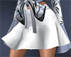 White Mini Alpha Skirt B