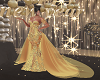 Yellow God Gown + Train