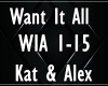 Kat&Alex - Want It All