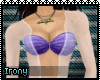 M` Purple Lace Robe
