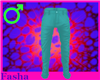 F) Blue Pants