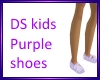 DS Kids purple shoes