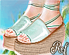 🤍 Platform Sandals