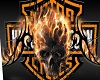 Harley Skull poster
