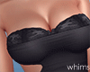 Lace Mini Dress Black