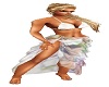 White Bikini w Sarong
