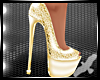 !B Gold Fairy Heels
