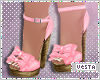 V Vintage Heels w/Bow P