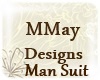 [MMay] Full Suit Gey Tie