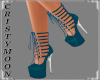 *CM*VIVIANA HEELS-TEAL