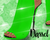 D- Green Heels
