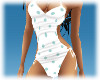 .X. 1 Pc White/Blue