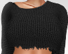Ripped Knit Black 2.0