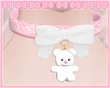♡ lil teddy choker