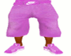 pink n/g sagg shorts