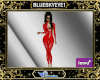Cat Suit PVC Red