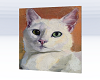 Cat oil painting 4
