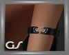 GS Black Heart Armband L