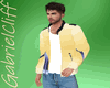 Biker Yellow Jacket