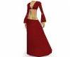 ~D~Red Peasant Dress