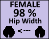 Hip Scaler 98% Female