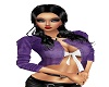 Purple Top/White Bra