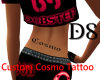 Custom Cosmo Tattoo